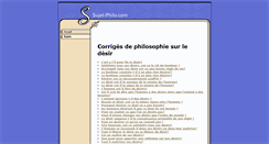 Desktop Screenshot of desir.sujet-philo.com